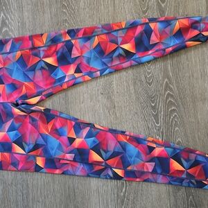 Colorful Geometric Kids Leggings